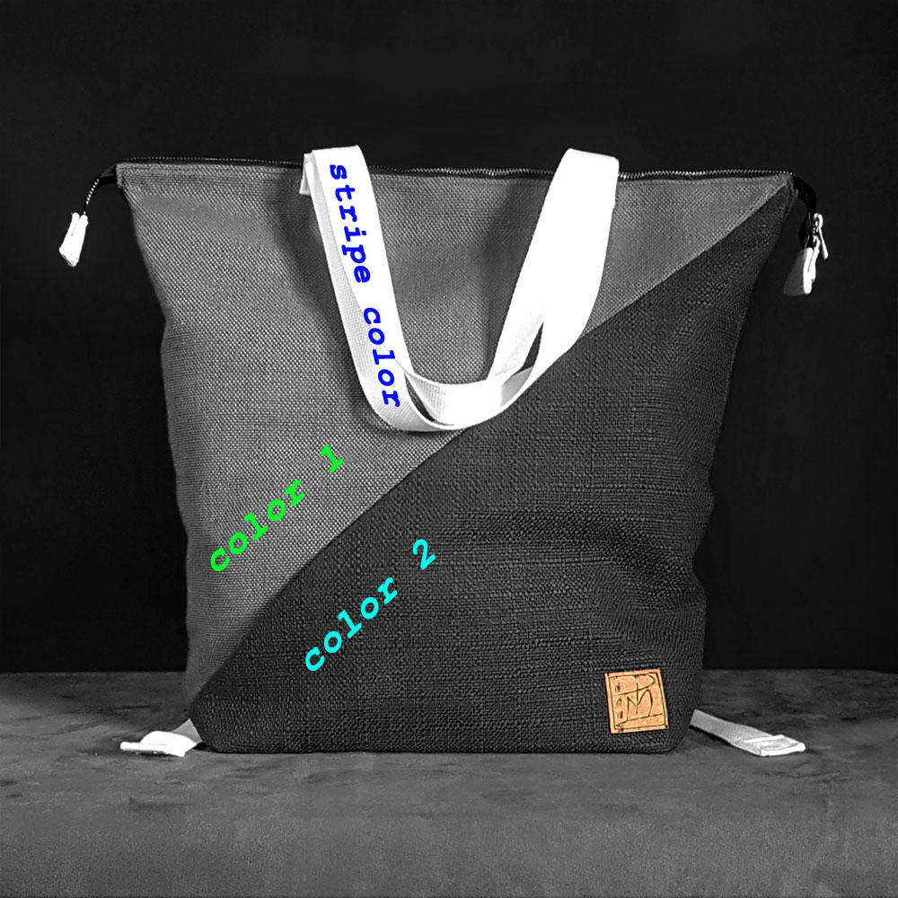 Parti personalizzabili della borsa-zaino Urbis